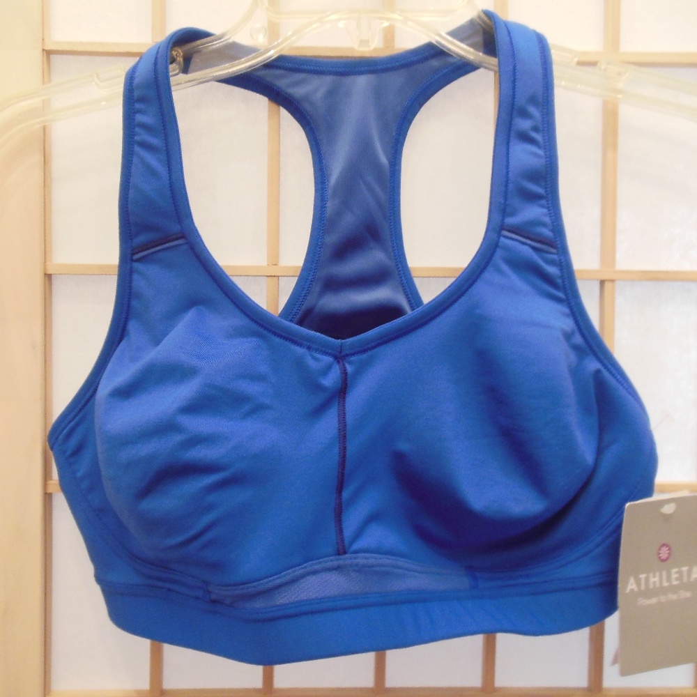 Athleta Hullabraloo Bra 553733 Blue 38 B NEW